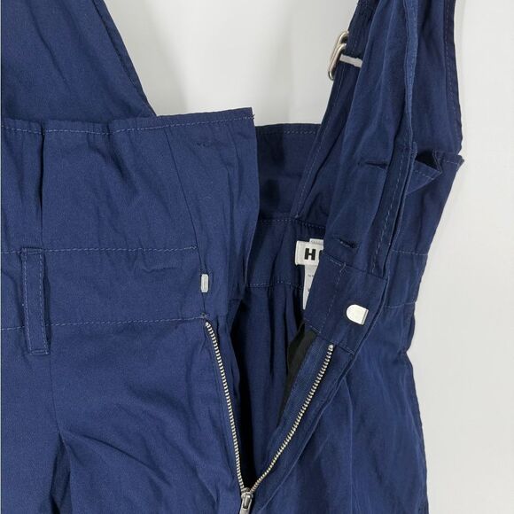HOPE Stockholm Match Wide Leg Cropped Jumpsuit in Navy | Size 36 / Small - Picture 9 of 9